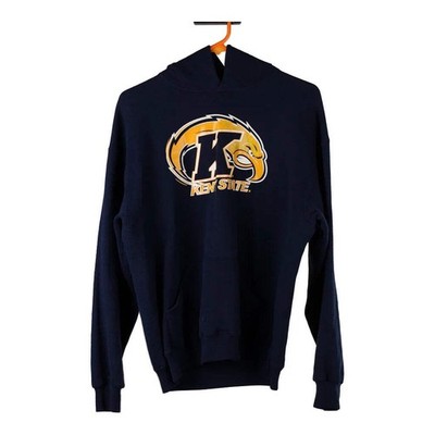 Alter 16-18 Kent State Delta Hoodie - XL Navy Baumwolle