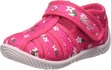 , Pantofole Bambina, Ciabatte Asilo E Casa, Con Comoda Chiusura a Strappo, Desig