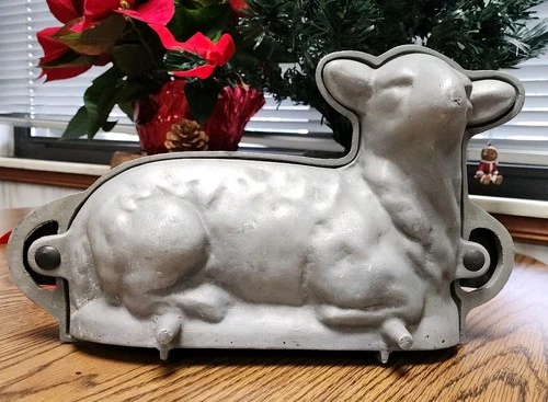 Vintage Lamb Cake Mold