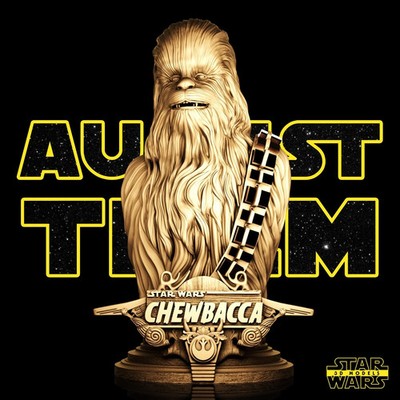 3D gedruckte 16K Fan Made Chewbacca Büste | Maßstab 1:4