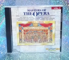 (2-1384) "MASTERS OF THE OPERA, VOLUME 7 OF 10: 1851 - 1865" / 1993 / CD