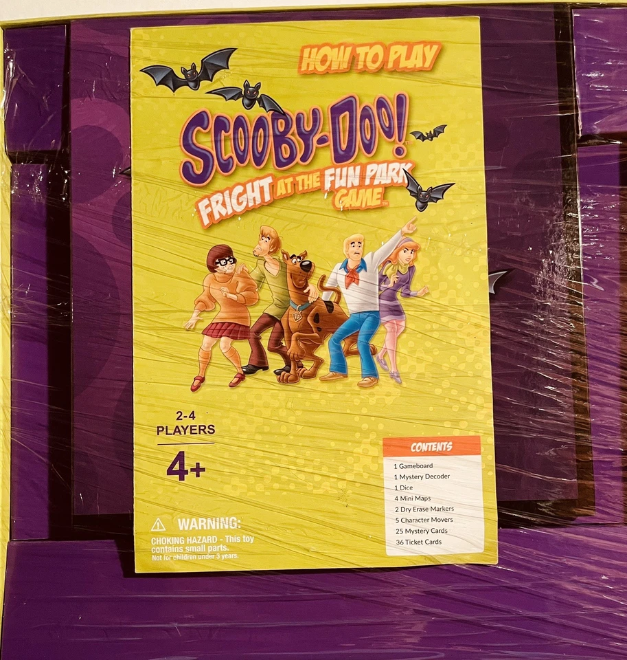 Scooby-Doo Fright at the Fun Park Juego de Mesa Buffalo Games 2016 Family Mystery Foto 2 de 4