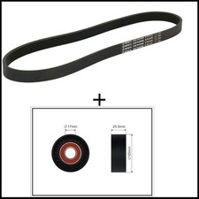 BOSCH, CAFFARO Keilrippenriemen + Rolle für VW PASSAT B3/B4 Variant GOLF III