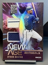 2022 Panini Capstone - New Age Materials Player Worn Dual Relic Byron Buxton