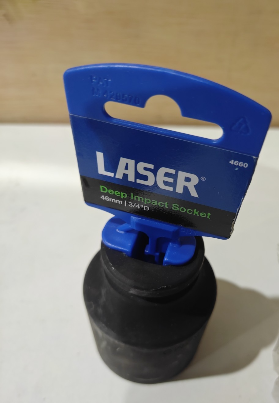 46mm Deep Socket - Air Impact 3/4""D  Laser 4660