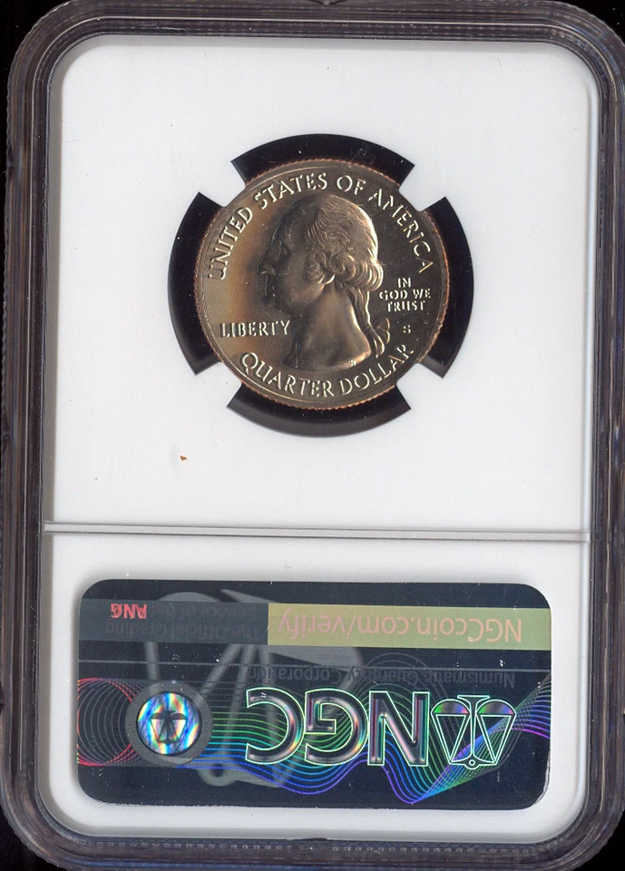 2016 S THEODORE ROOSEVELT QUARTER NGC MS67 SPOTLESS . - Image 2 of 2
