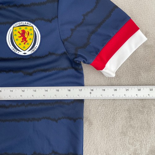 ADIDAS Scotland National Team Jersey Men XS Blue 2020/2021 Home AeroReady NWOT - Picture 5 of 8