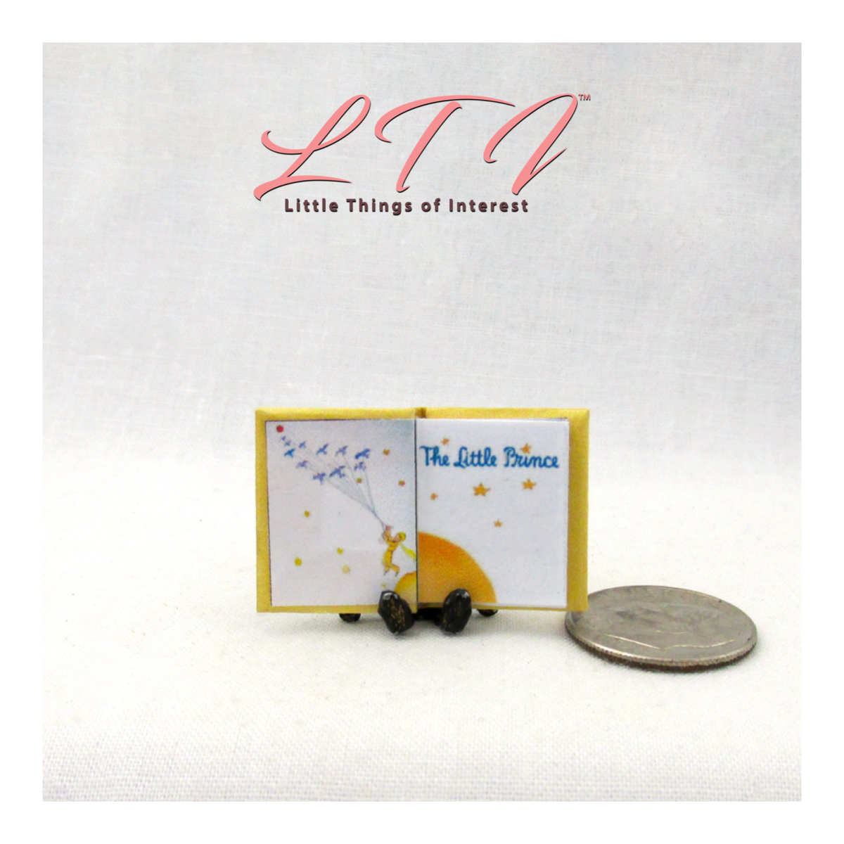 その他 The little Prince No.1~12 THE LITTLE PRINCE 1:12 Scale Miniature Readable Illustrated Book