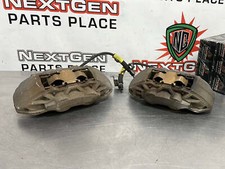 2017 Ford Mustang Gt Lf Rf 4 Piston Brake Calipers Grey Oem 347