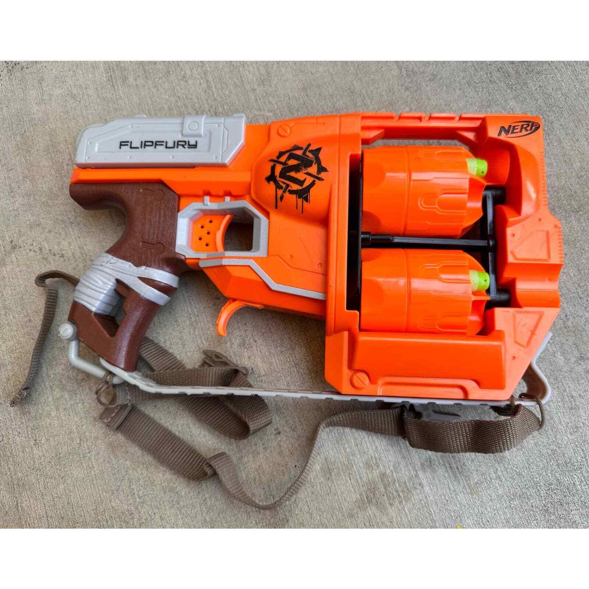 4 NERF GUNS: Nerf N-Strike RV-10, Mega Magnus, Mega Rotofury