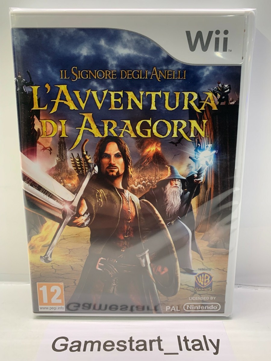 IL SIGNORE DEGLI ANELLI L'AVVENTURA DI ARAGORN NINTENDO WII