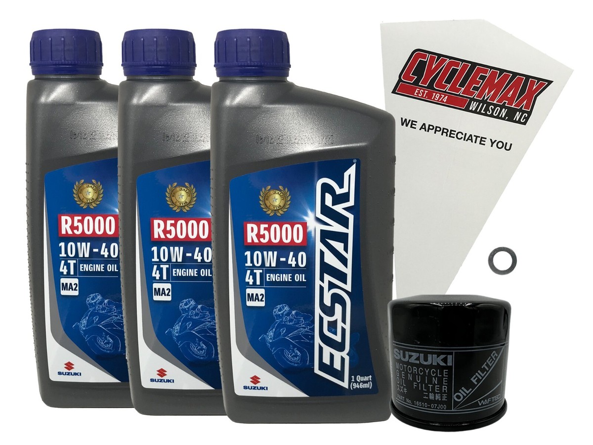 SCエナブルオイル Cyclemax Standard Oil Change Kit fits 2001-2008 Suzuki SV650 BONA