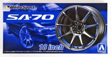 Aoshima 1/24 WEDS SPORTS SA-70 18inch Model Wheel Set