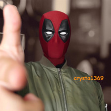 Customize Deadpool Screen Accurate Cosplay Wearable Helmet Prop Mask Faceshell