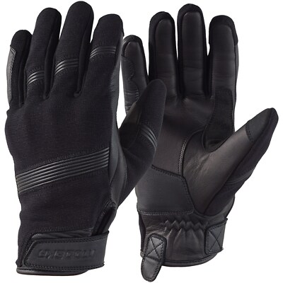 Motorrad Handschuhe 8 - Modeka Sukaya - Sommer Touchscreen schwarz