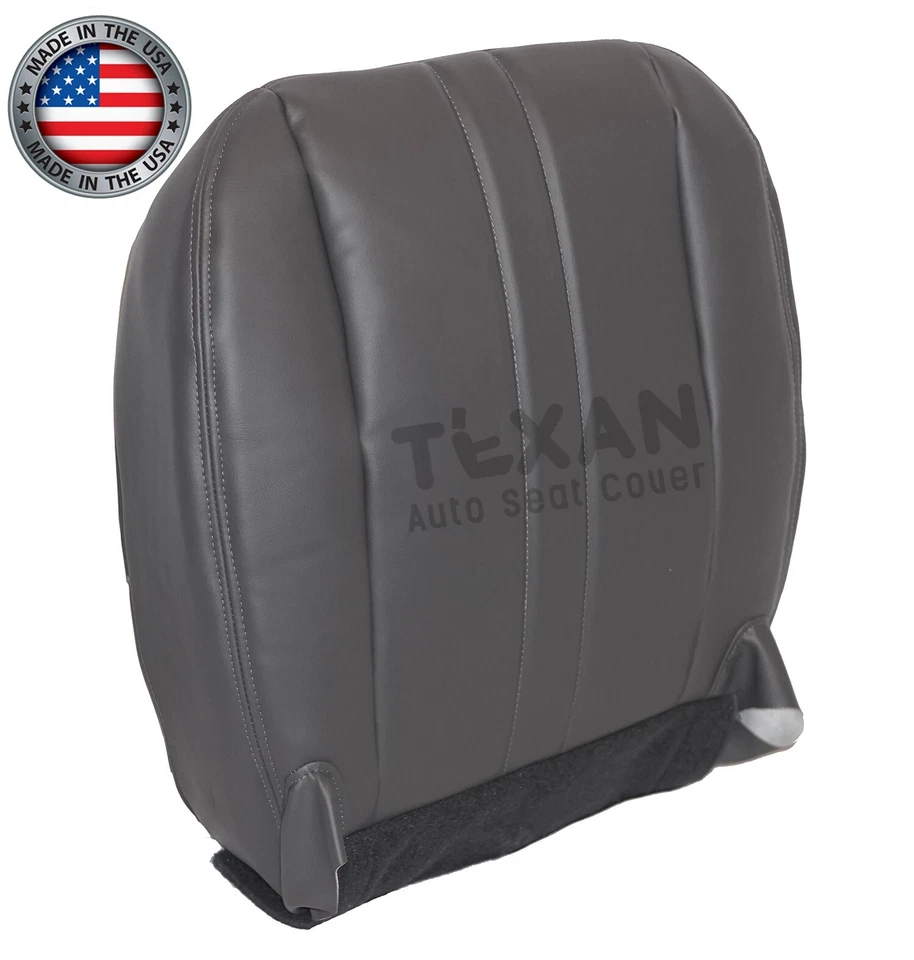 Cubierta de asiento inferior gris para GMC Topkick 4500 5500 6500 2004 2005 2006 Foto 2 de 4