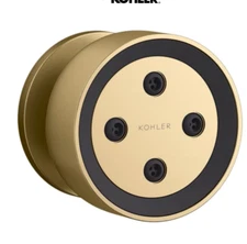 Kohler Statement K-26299-G-2MB Round Brass Body Spray Shower Brushed Brass New