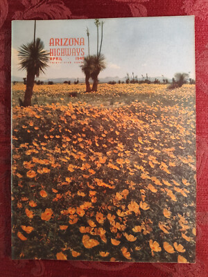 Rare ARIZONA HIGHWAYS magazine April 1949 Lake Havasu Hans Jaenisch