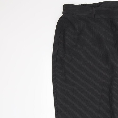 evie Womens Grey Polyester Blend Trousers Size W32 L25 in - Picture 3 of 12