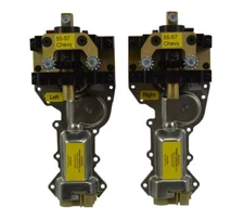 1955-57 Chevy Power Window Kit, Power Vent Motor w/Bk Illuminated Console Switch