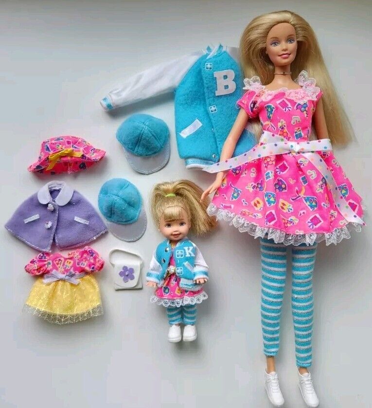 Y2K Barbie And Kelly Matchin' Styles Birthday Party Dress Y2K Barbie And Kelly Matchin' Styles Birthday Party Dress