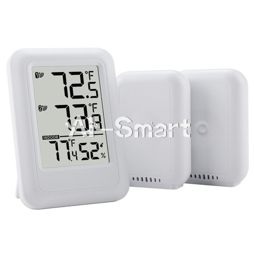 Multifunktions Digital Innen Hygrometer Thermometer Luftfeuchtigkeit Monitor Messgerät °C/°F - Bild 2 von 21