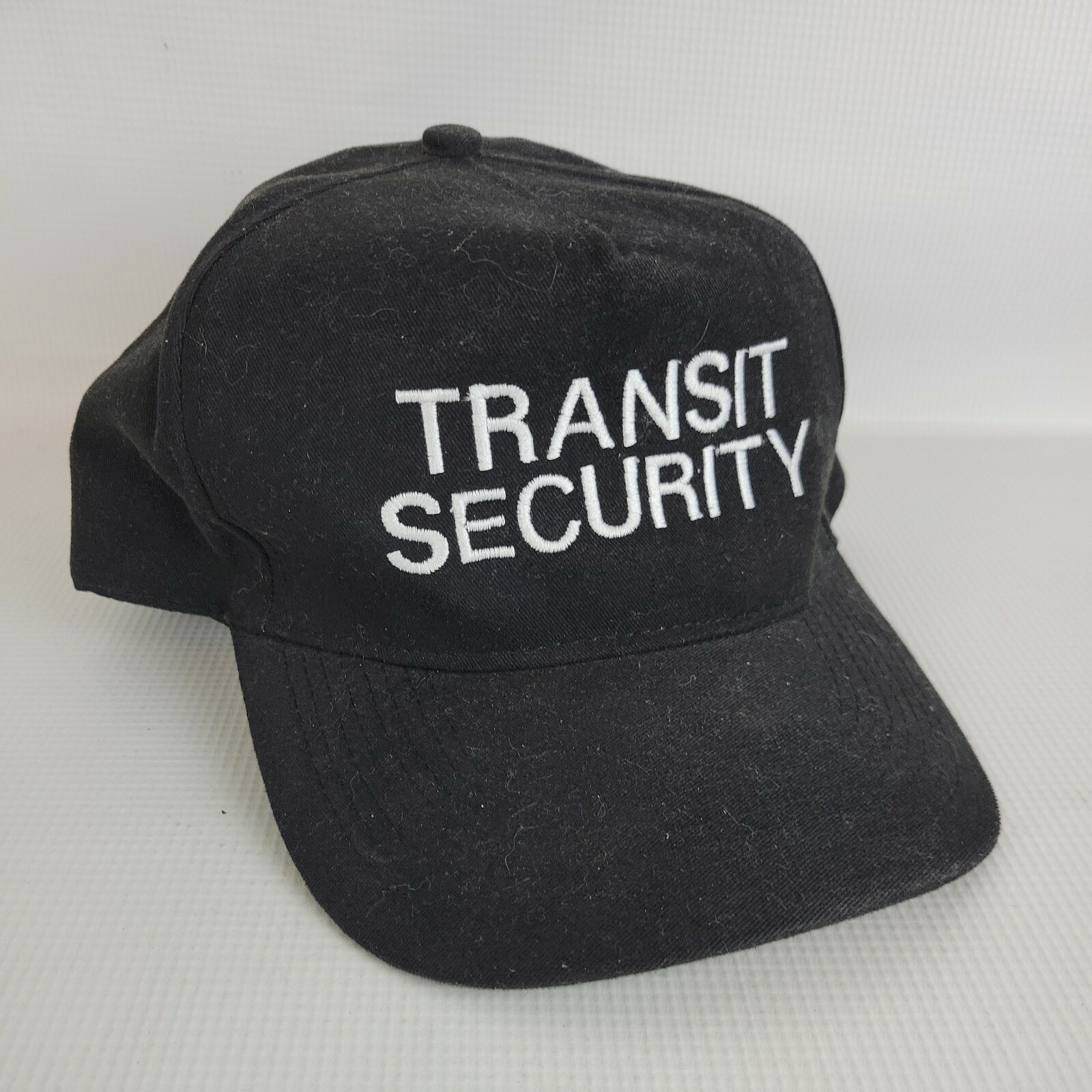 Transit Security Hat Snapback Baseball Cap Black … - image 1