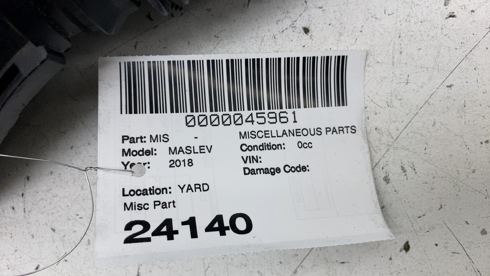 ⭕ 17-20 Maserati Levante Engine Right Air Cleaner Intake Duct Hose 670031925