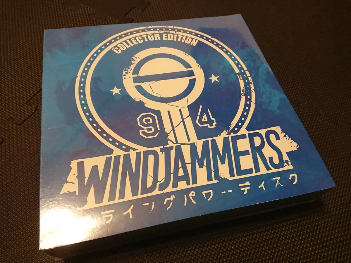 Windjammers Flying Power Disc Collector Playstation Vita PSV Limited Run Games