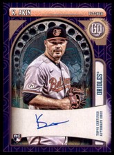 2021 Topps Gypsy Queen #GQA-KA Keegan Akin Autographs Indigo #/150 RC