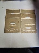 45 RPM 7" RECORD SLEEVES CO. SLEEVE 6 PACK SEE PHOTOS - Atlantic SLV55
