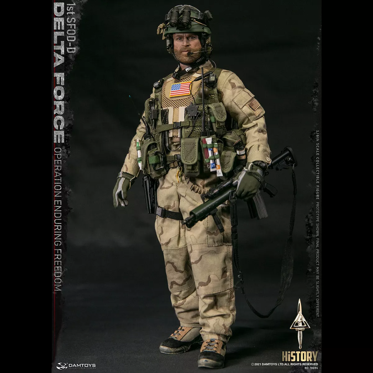 DAMTOYS 78091 1/6 DELTA FORCE 1st SFOD-D