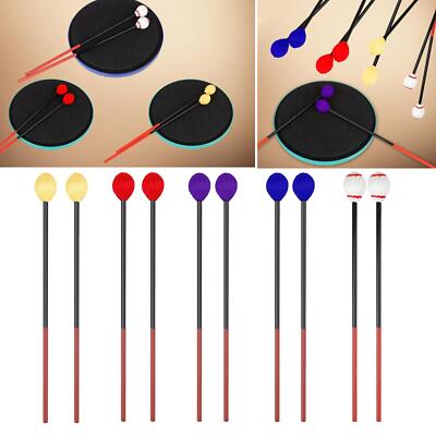 Marimba Sticks Wollkopf Glockensplel Holzhammer für Marimba Liebhaber Anfänger Holz