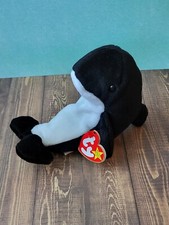 Waves TY Beanie Baby 1996 Has All Tags is Bright, Clean, "Mint New Condition"