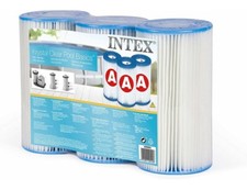 Intex kit 3 cartucce filtro tipo A 29000 29003 pompa 28604 28638 piscina - Rotex