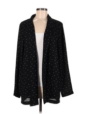 Lush Women Black Jacket M