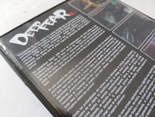 SEGA Saturn Deep Fear dvd cover and case replacement - Foto 7 di 11
