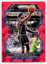 Terence Davis II 2021-22 Panini Prizm Red Ice Prizm #139