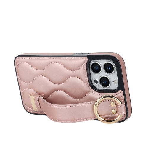 For iPhone 15 14 Plus 13 12 11 Pro Max Luxury Leather Ring Holder Wristband Case - Picture 111 of 120