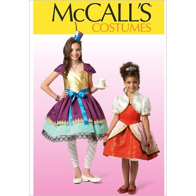 McCalls Sewing Pattern 7036 Costume Girls Size 3-6