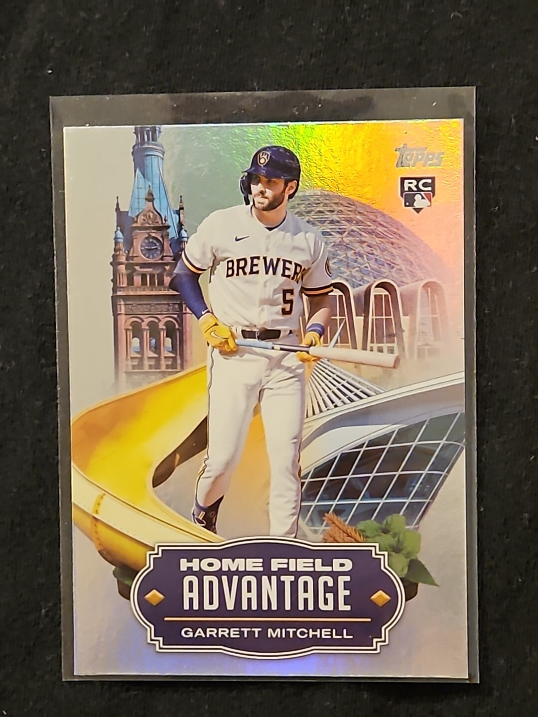 2023 Topps Update Series - Home Field Advantage #HA-24 Garrett Mitchell (RC)