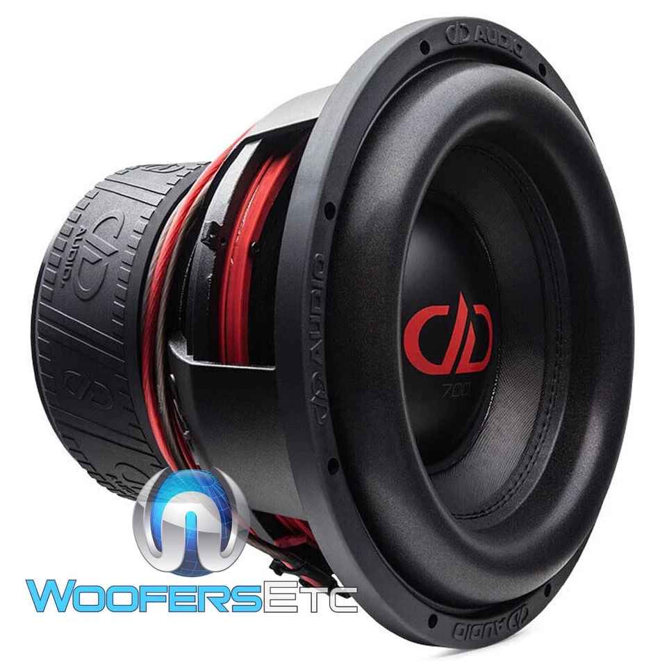 SUBWOOFER DD AUDIO 712F-D2 12" 4500W DOBLE 2 OHMIOS COCHE SUBWOOFER ALTAVOZ BAJO NUEVO Foto 3 de 4