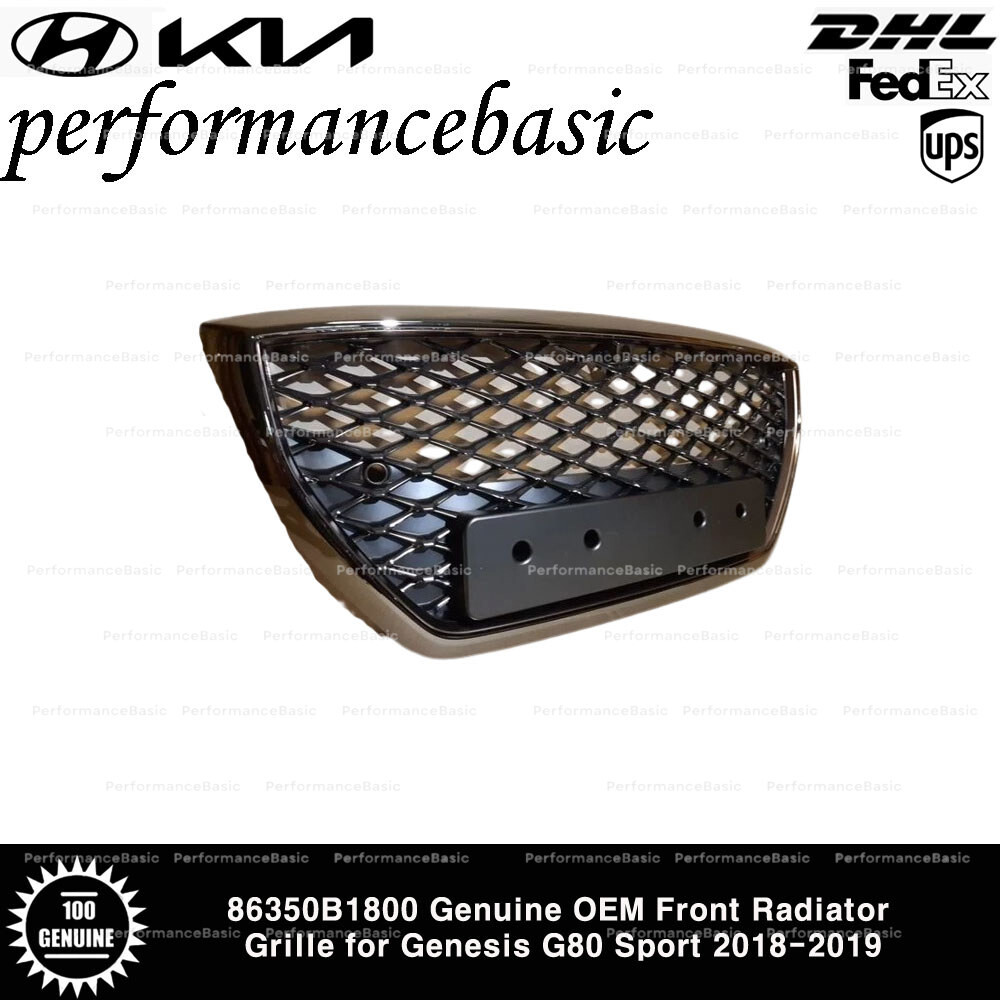 2018-2019 Genesis G80 Sport Front Radiator Grille | Hyundai