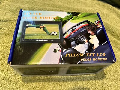 Pillow TFT LCD 7  Color Monitor New High Resolution Full Color Display