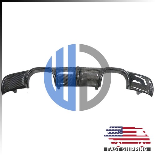 Difusor de fibra de carbono estilo M3 AK para BMW E90 2008 2009 2010 2011 sedán 4 puertas - Imagen 5 de 6