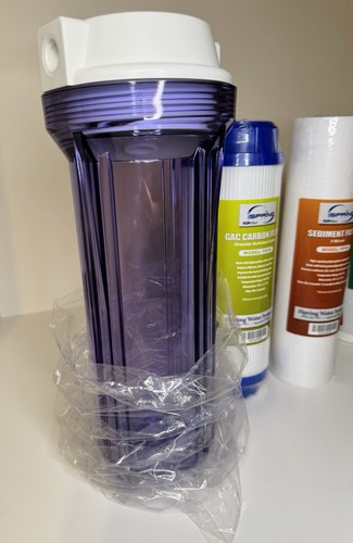 iSpring Reverse Osmosis RO Sediment GAC Water Filter Cartridges + Housing Bundle - Picture 5 of 6