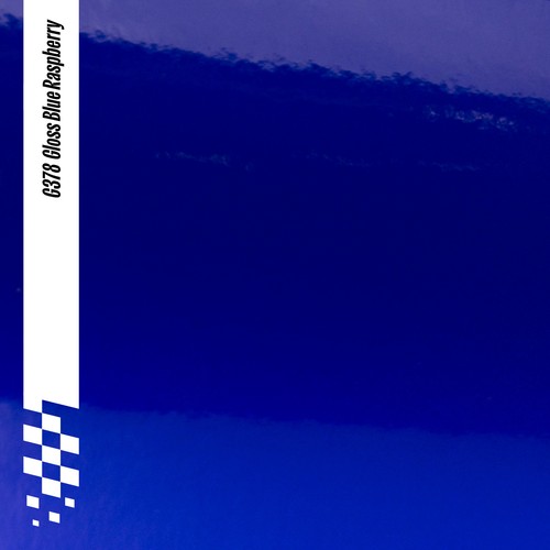 3M Wrap Film Series 2080 Car Wrapping Folie 30x152cm G378 Gloss Blue Raspberry - Bild 3 von 5