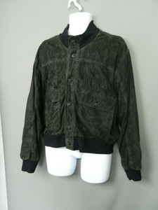 bomber jacket with button down