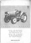 Iseki Tractor TA537F TA545F Operators Manual