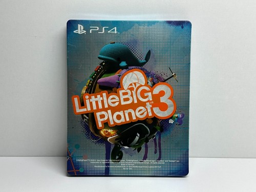 Playstation 4 Little Big Planet 3 Steelbook + Spiel, Top! ⚡VERSAND⚡ - Picture 6 of 6